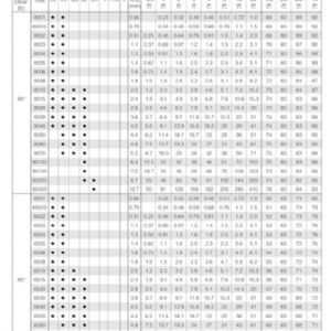 帶過濾扇形噴嘴
